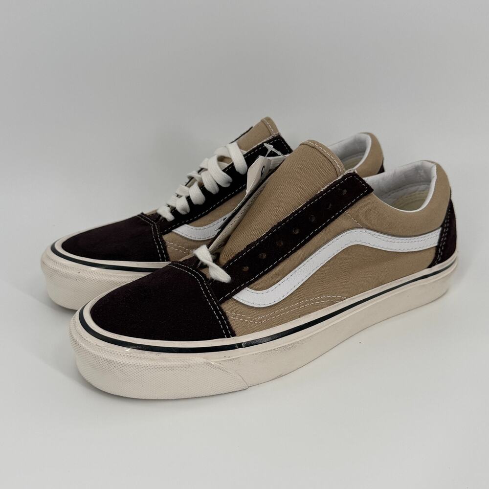Vans Old Skool 36 DX Anaheim Factory OG Chocolate Khaki 7.5 VN0A38G2TPU